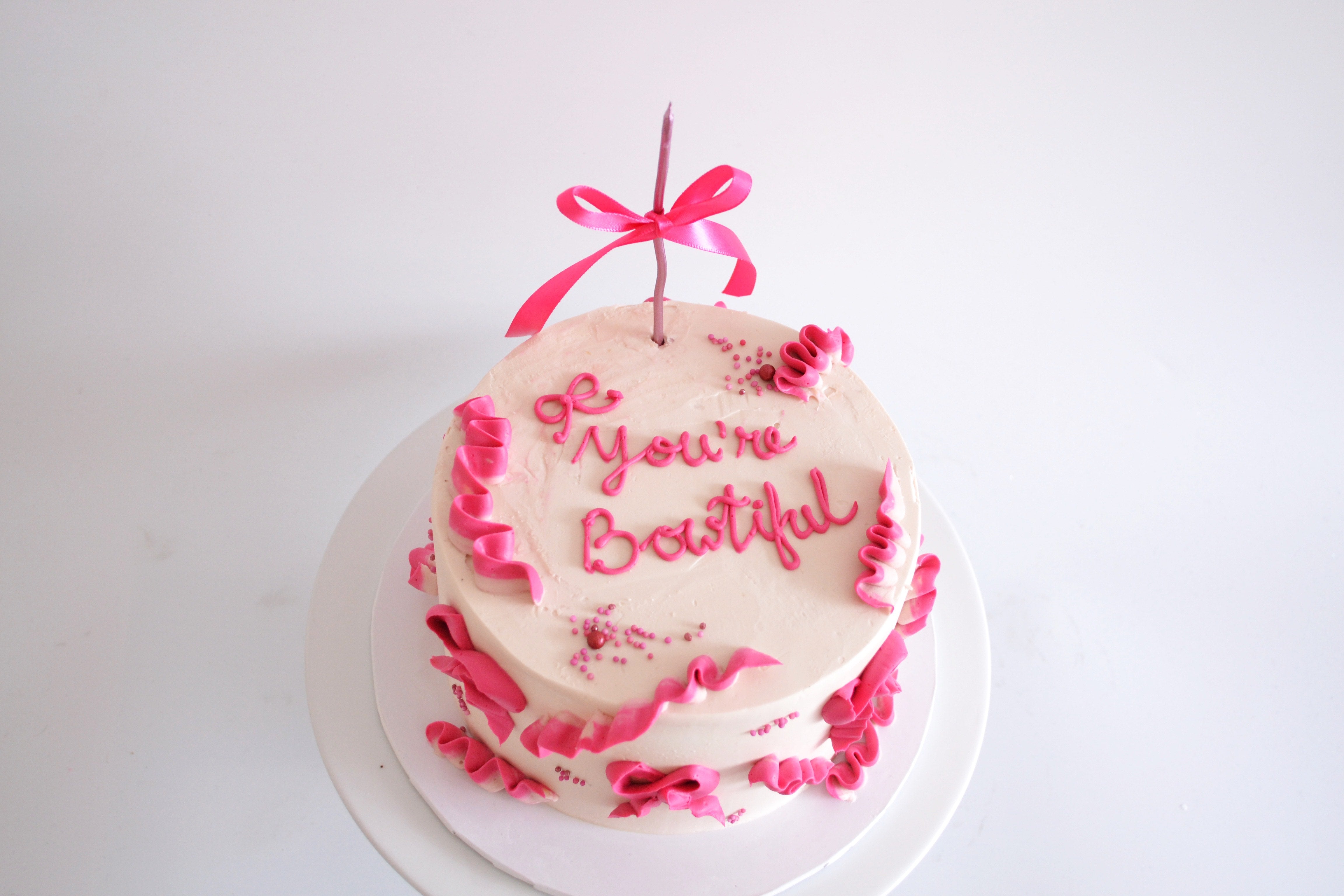 Buttercream Bows Cake