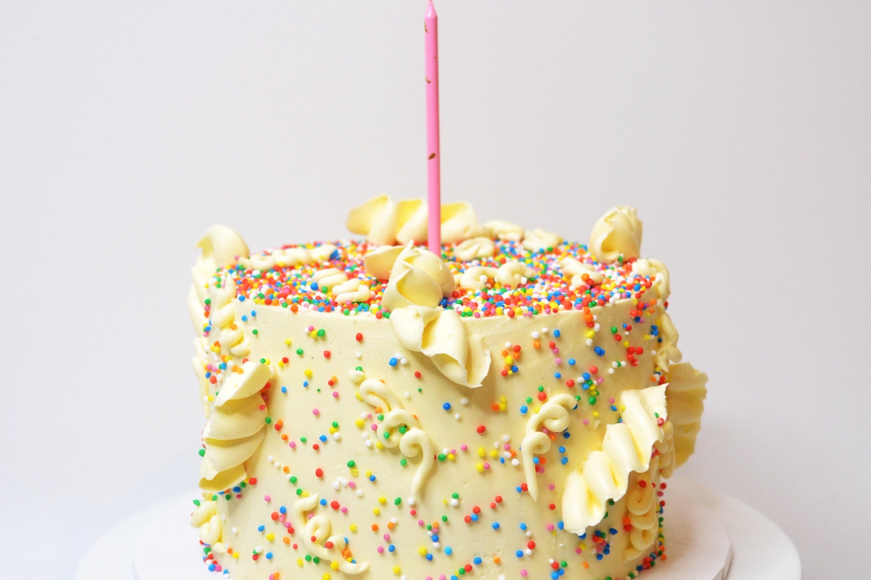 Fairy Bread Confetti Cake